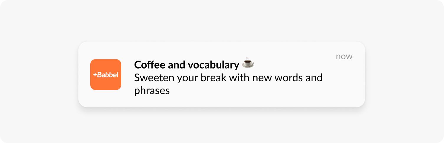 Push notification emoji in title example
