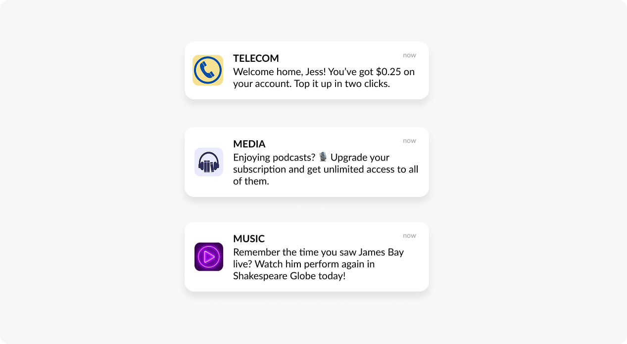 Personalized pushes increase app engagement