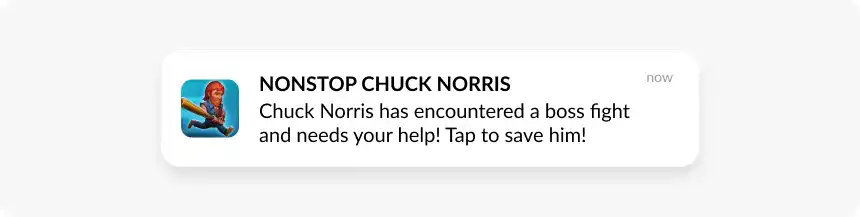 cta in push notification example