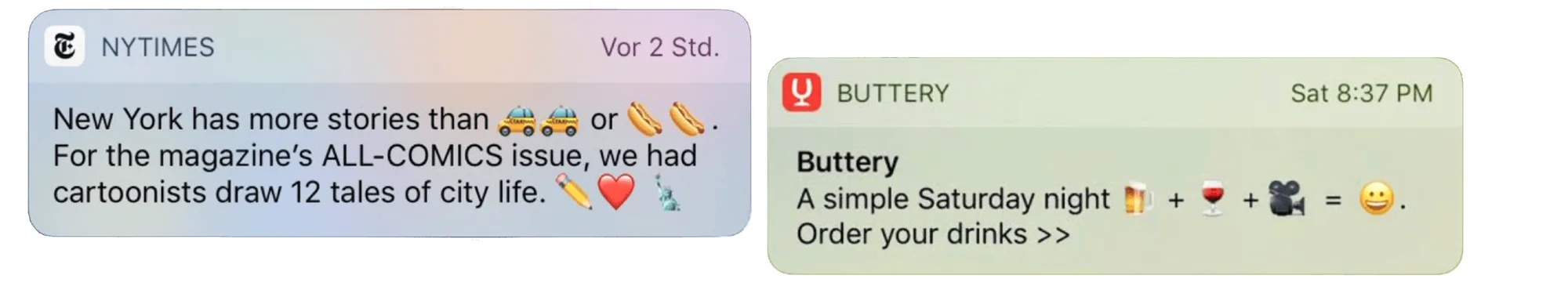 ตัวอย่างการแจ้งเตือนแบบ push ที่มีประสิทธิภาพ