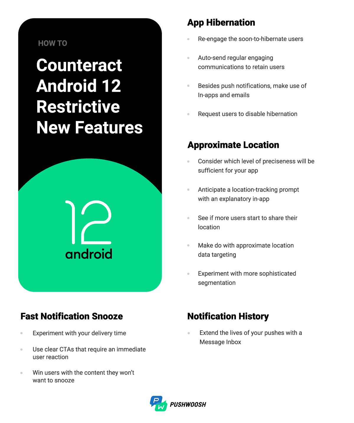 Push Notifications in Android 12 - Pushwoosh Checklist