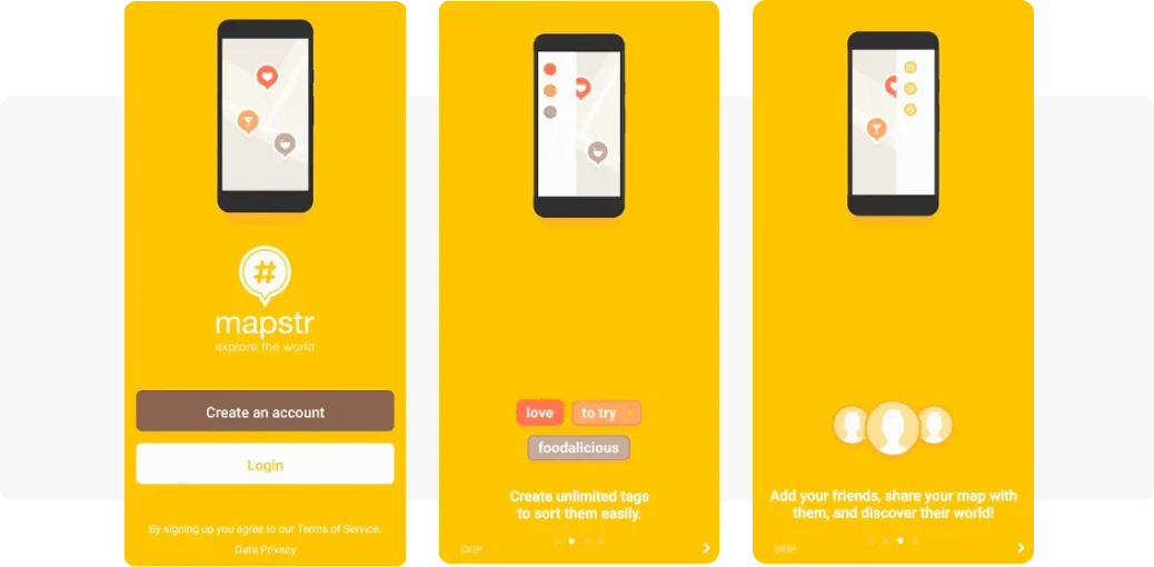 অনবোর্ডিং ইন-অ্যাপ উদাহরণ