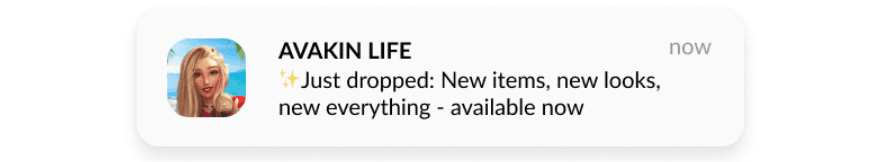 Notify users about new paid in-app content