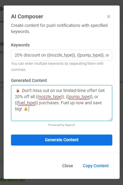 Pushwoosh Push KI-Komponist