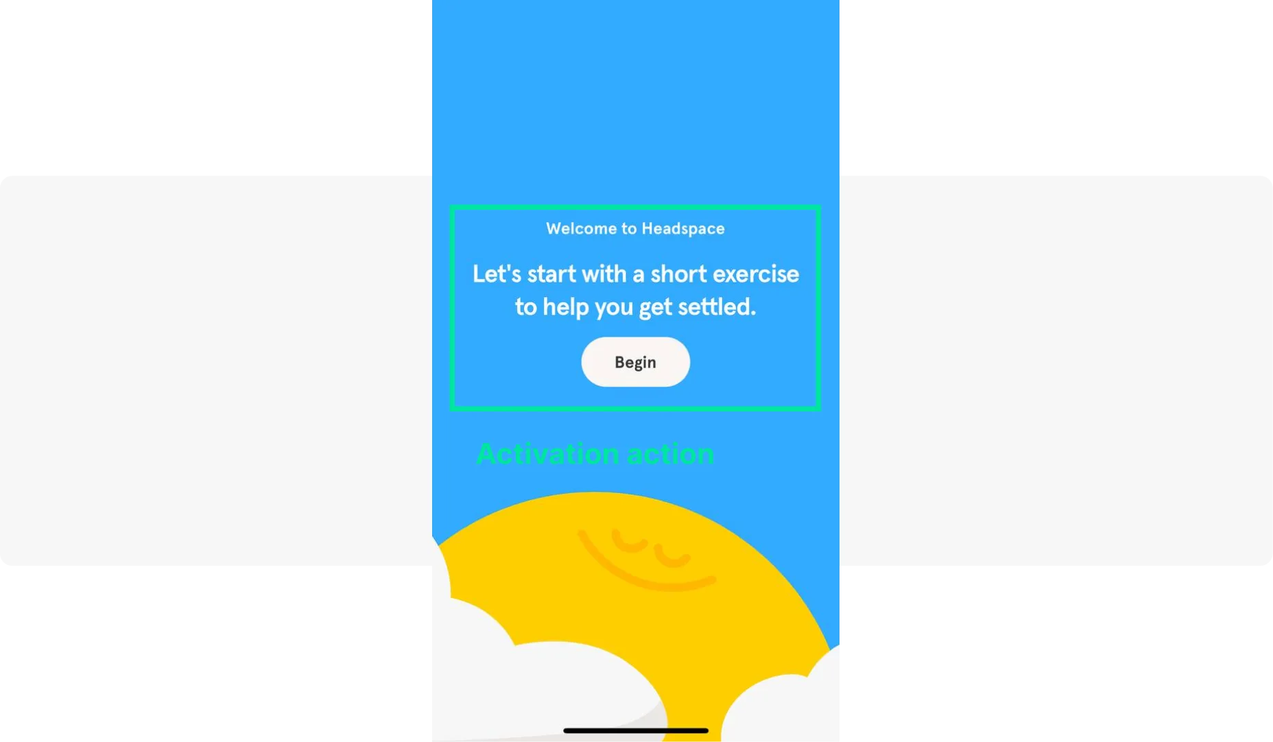 Ejemplo de activación in-app