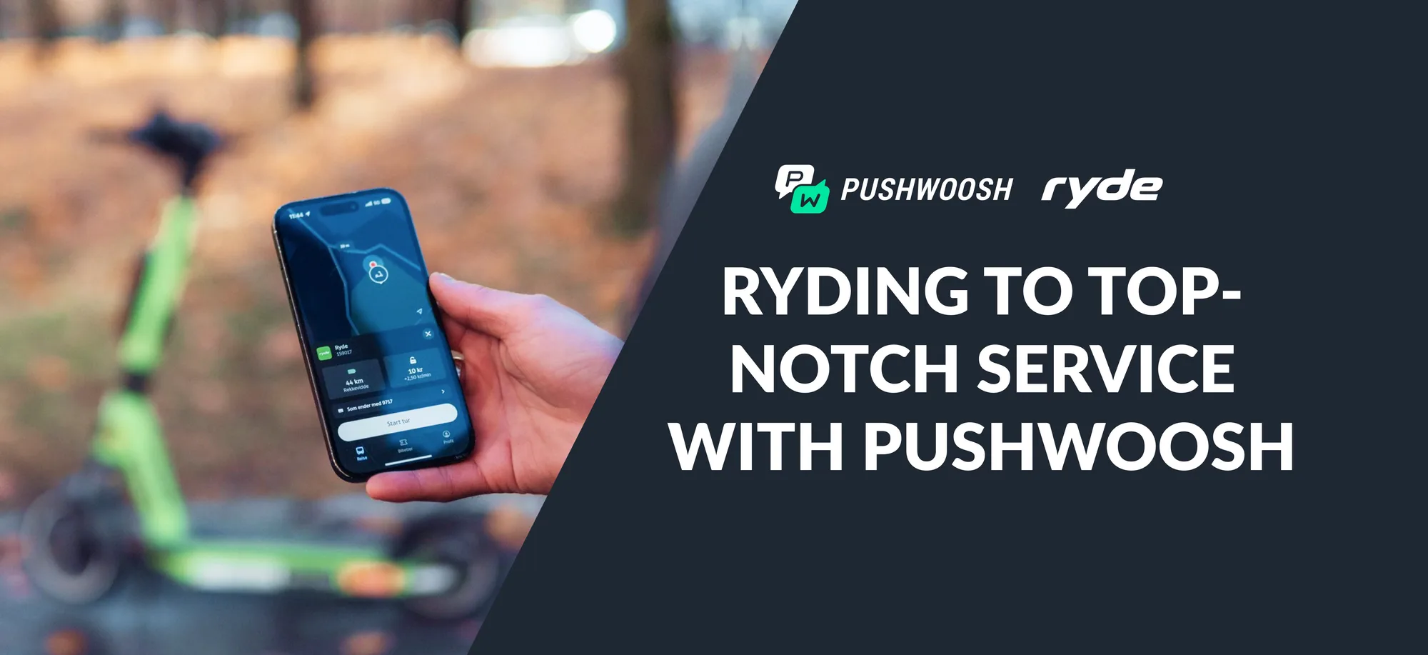 Ryde ให้บริการลูกค้าระดับสูงสุดด้วยการแจ้งเตือนแบบพุชของ Pushwoosh