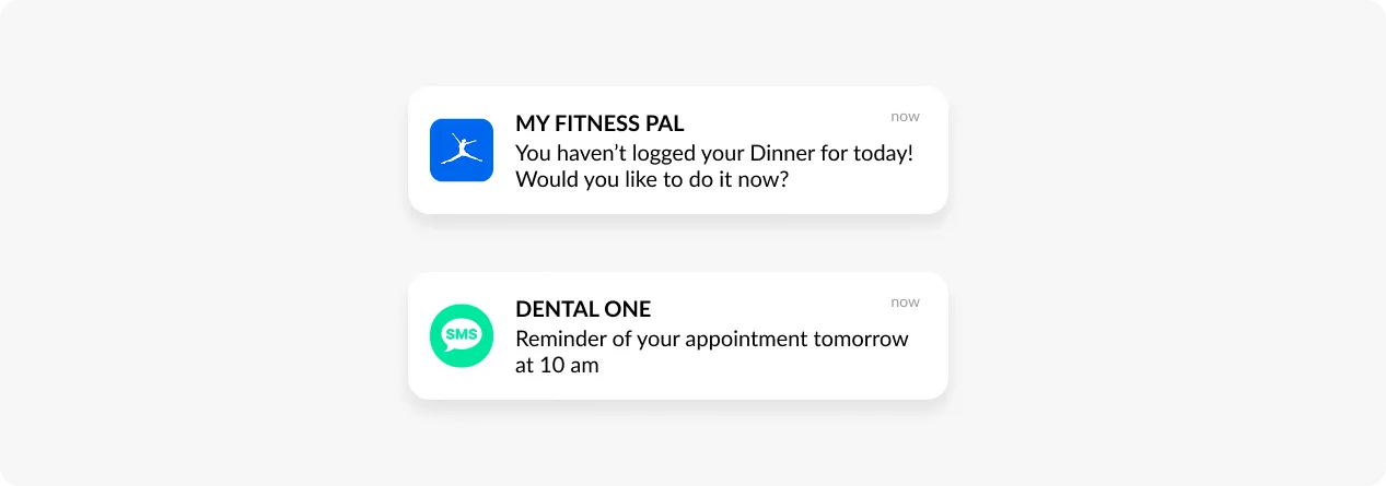 Beispiel für Erinnerungs-Kommunikation