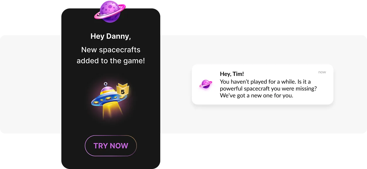 Aumente el engagement del usuario de la app promocionando nuevas funcionalidades
