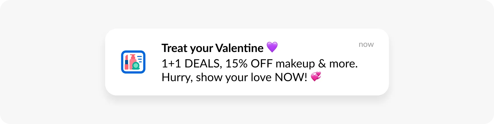 Push-уведомление со специальным предложением