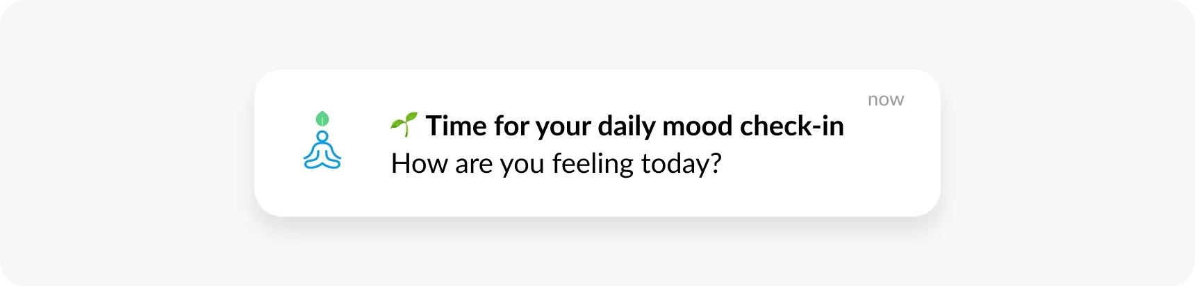 Ejemplo de registro de salud mental mediante notificación push que cumple con la HIPAA