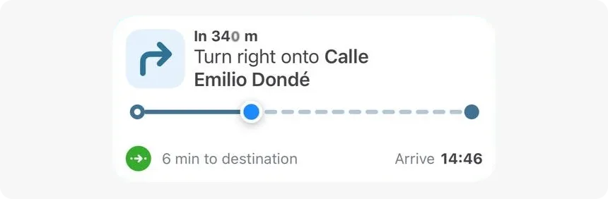 การแจ้งเตือนแบบ rich push ที่ถูกกระตุ้นตามตำแหน่ง