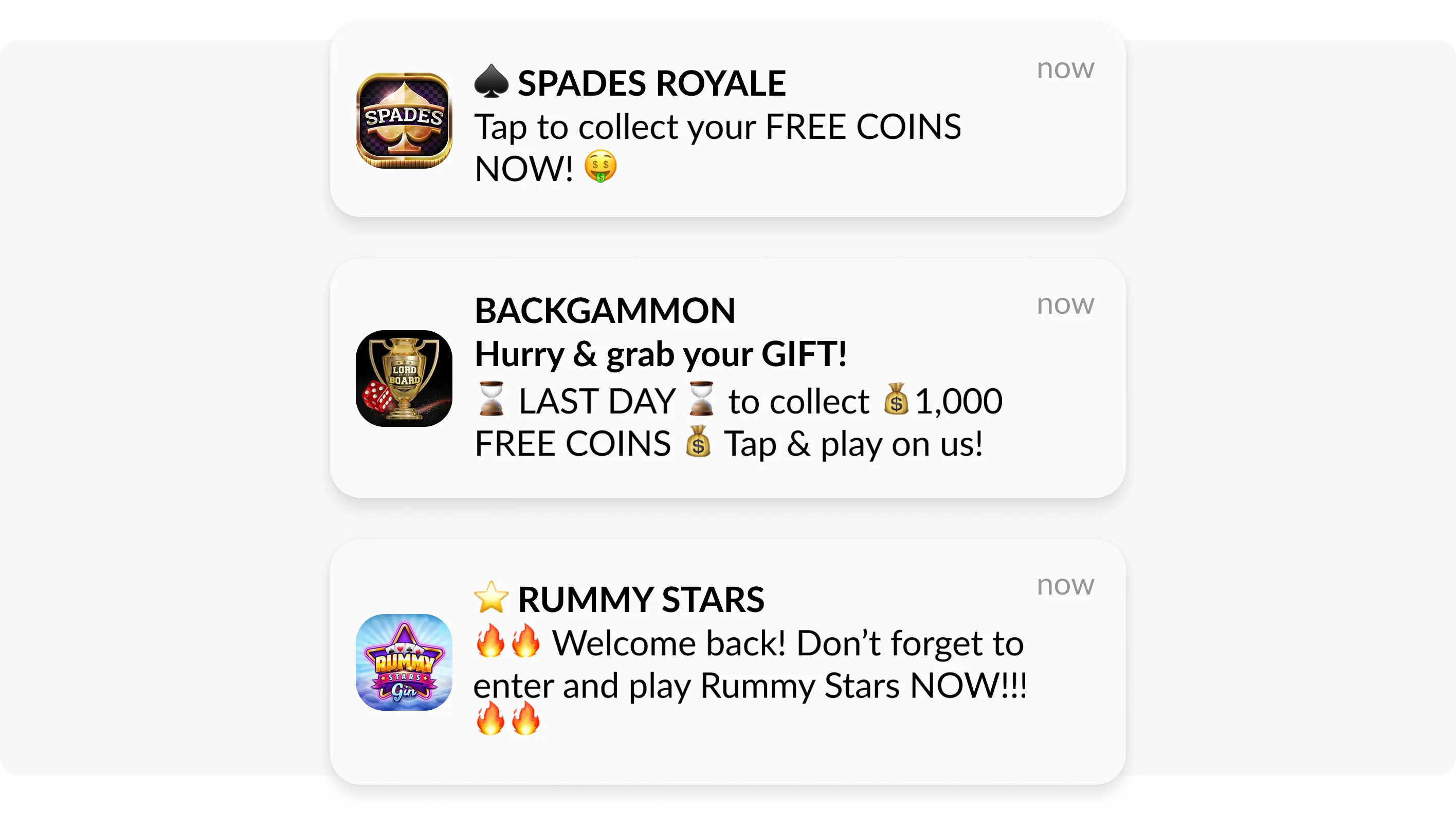 Campaña de notificación push automatizada de reinteracción