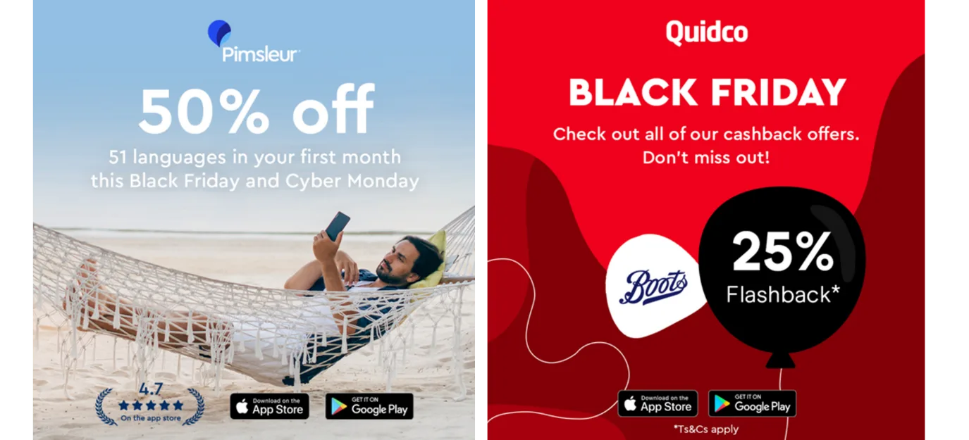 ब्लैक फ्राइडे क्रिएटिव्स