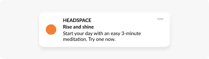 push notification example