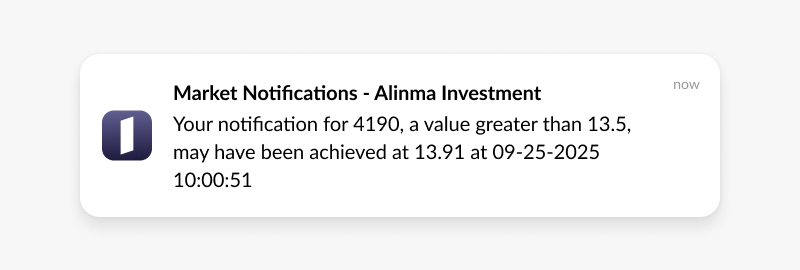 alinma capital 的市场更新