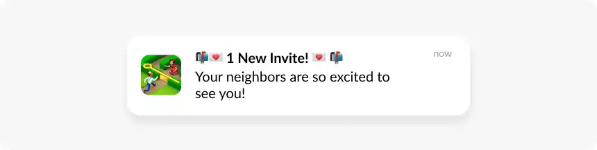 game push notification example