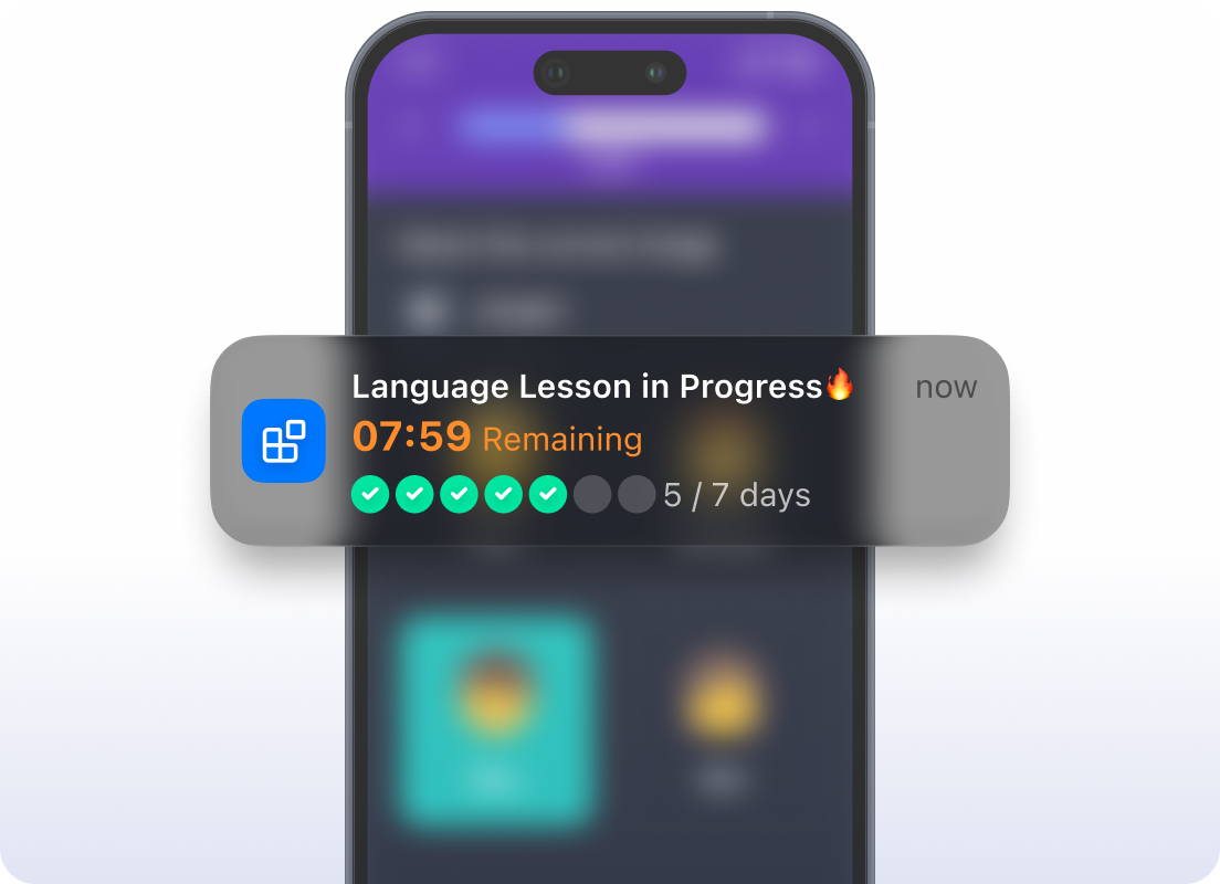Surface assignment timers with Live Activities