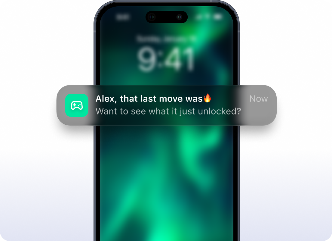 Starten Sie personalisierte Retention-Kampagnen, die Spieler zurueckbringen