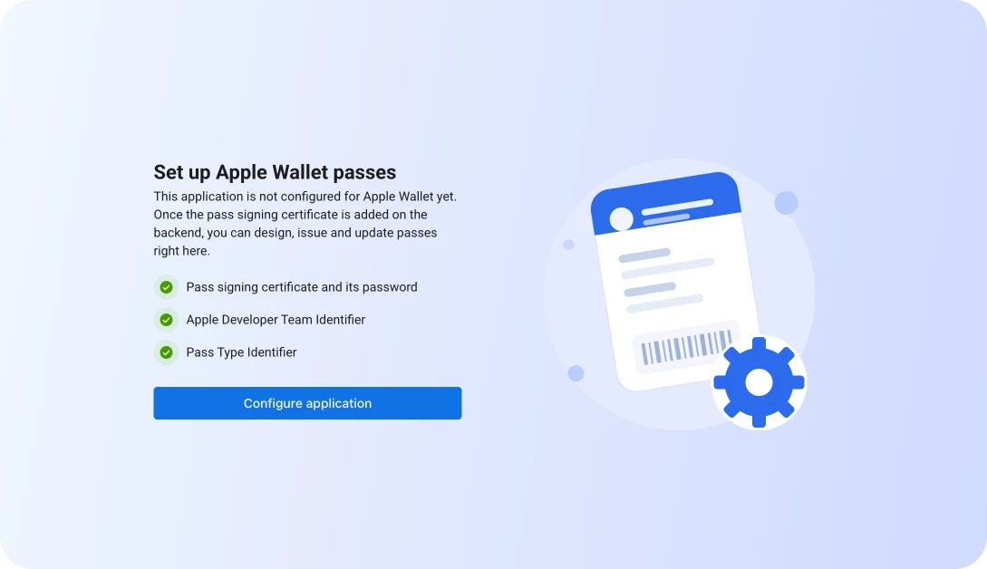 Apple and Google Wallet passes created in Pushwoosh