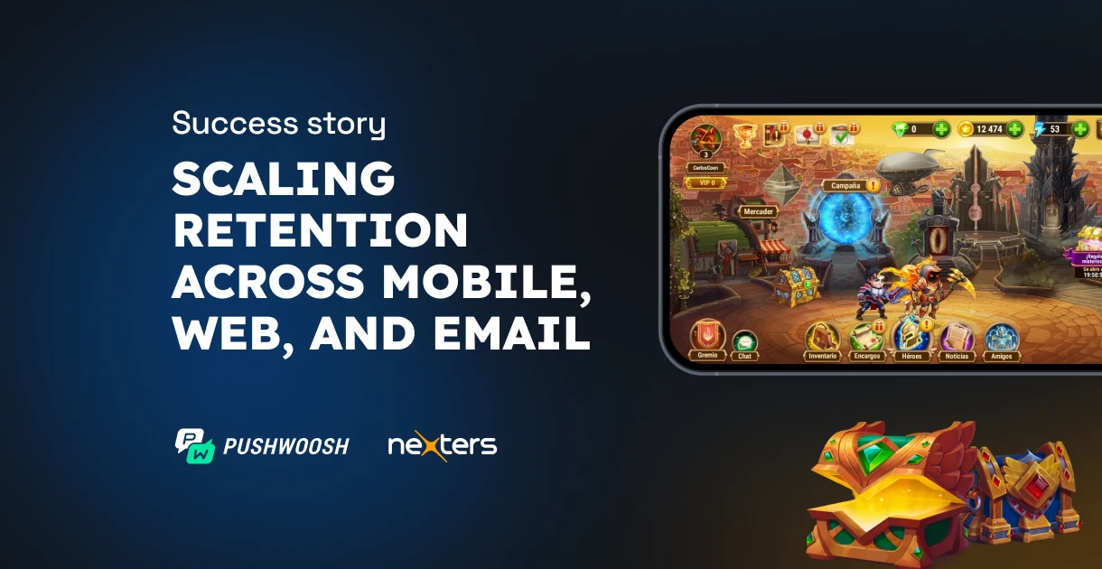 How Pushwoosh carries Hero Wars retention at scale across mobile, web, and email