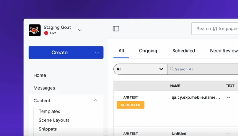 Airship mobile engagement platform