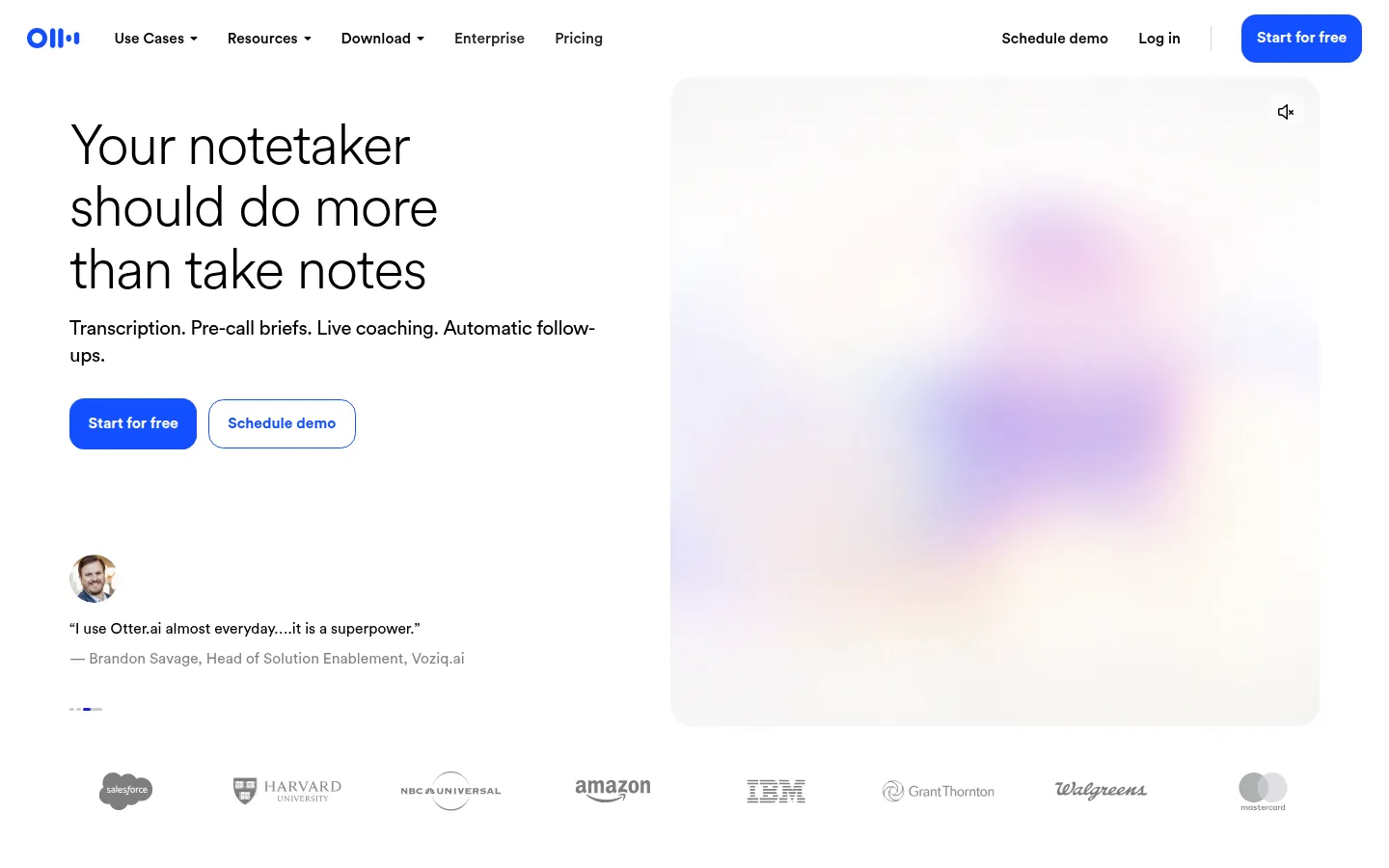 Otter.ai AI note taker