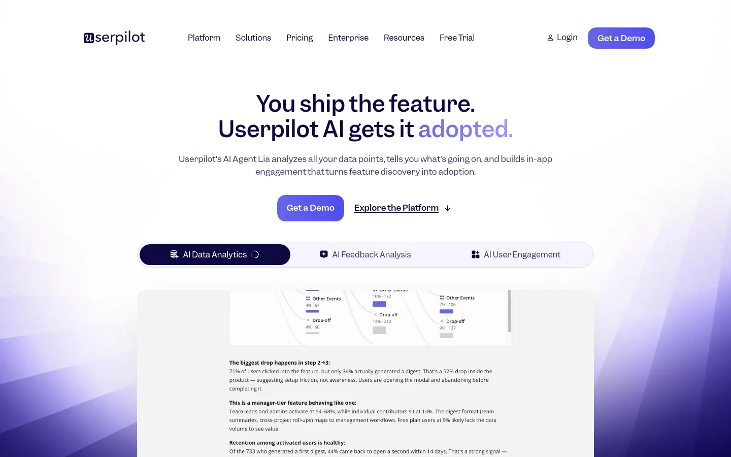 Product tour และ checklist ของ Userpilot