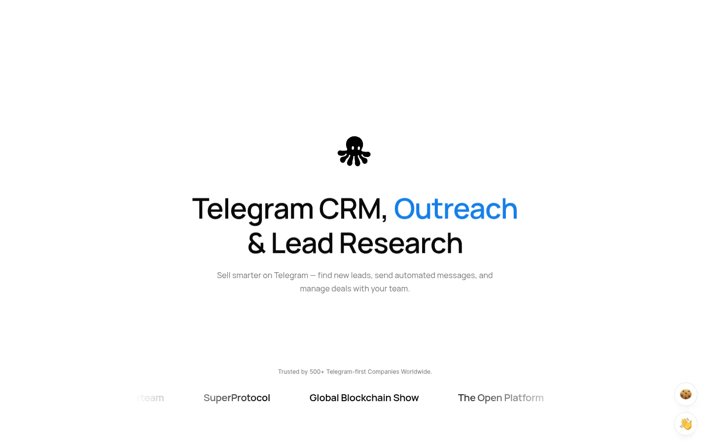 CRMchat CRM บน Telegram