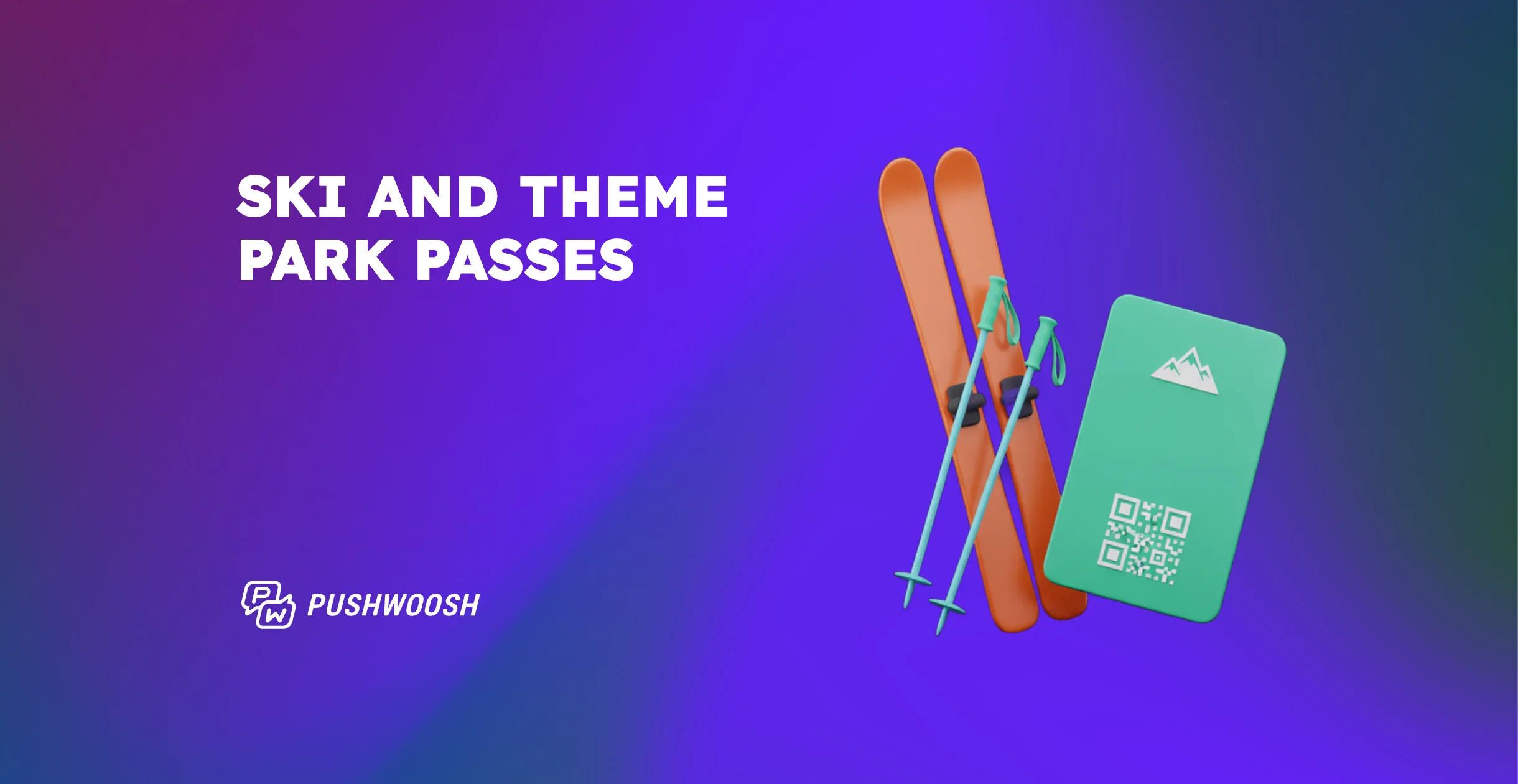 Season pass ใน Wallet สำหรับสวนสนุกและสกีรีสอร์ท