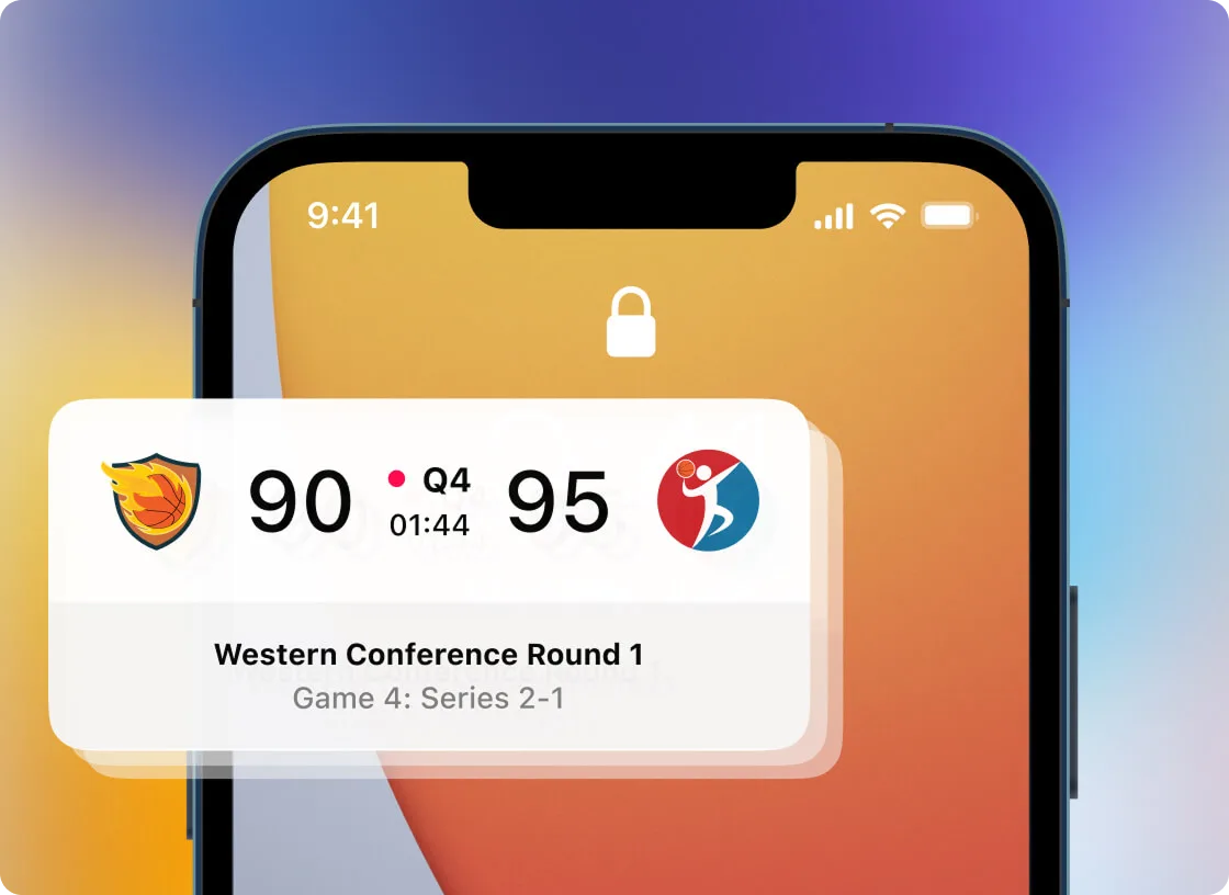 Sé el primero en mostrar el marcador en vivo