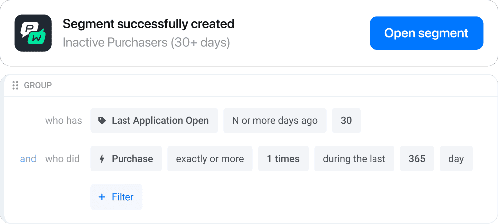 Pushwoosh ManyMoney screenshot