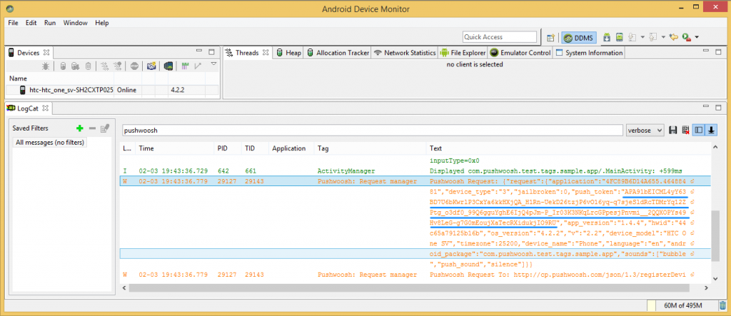 Android Studio Logcat