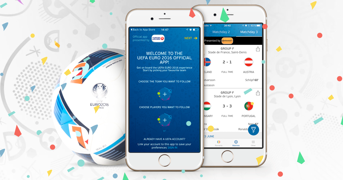 Pushwoosh Notifies UEFA Euro 2016 App Users